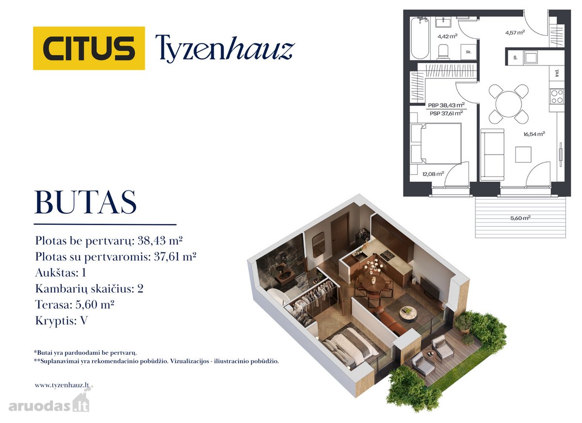 Citus Tyzenhauz - modernus projektas, - nuotraukos Nr. 2