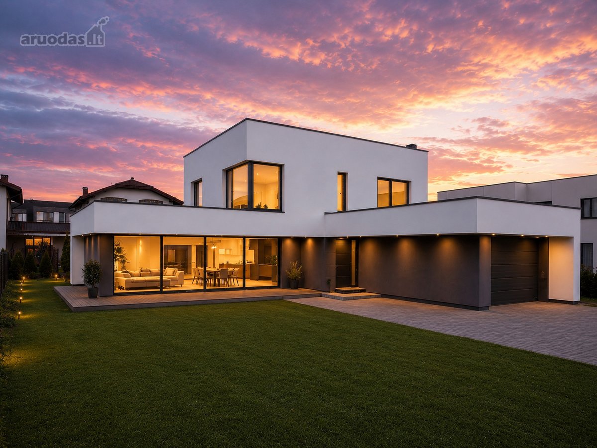 Parduodamas Modernus 207 m² Namas Pilaitėje, - nuotraukos Nr. 2