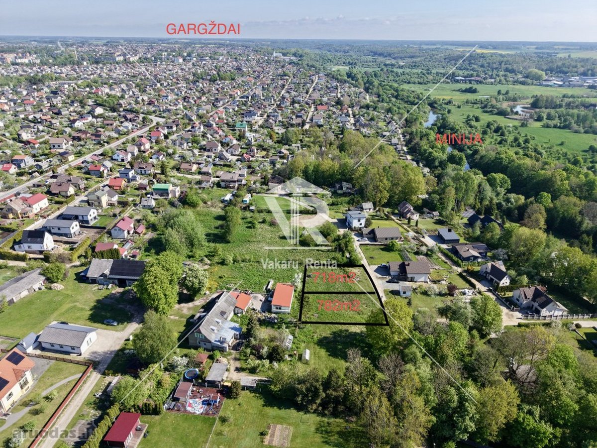 Parduodami du namų valdos sklypai Kulių kaime - nuotraukos Nr. 5
