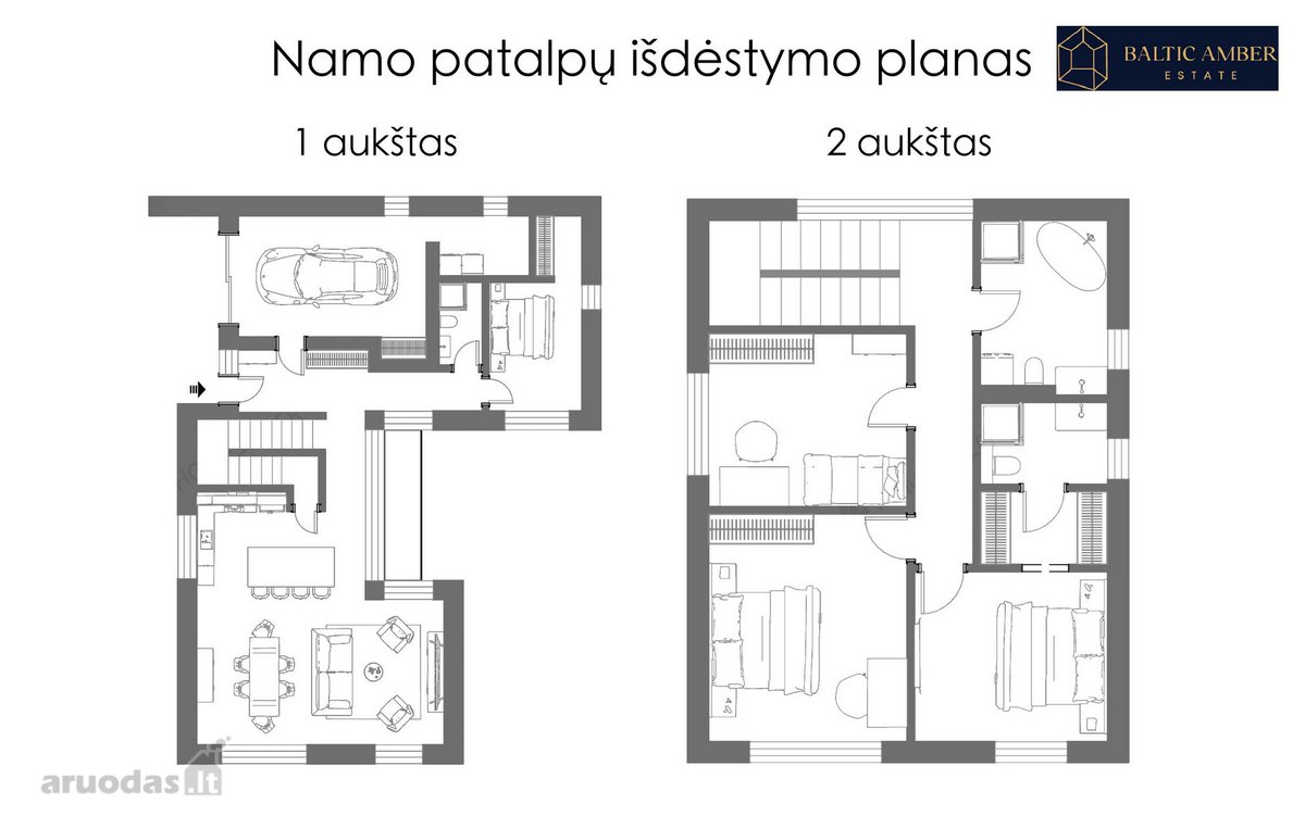 Parduodamas Modernus A++ Klasės Dalinės - nuotraukos Nr. 6
