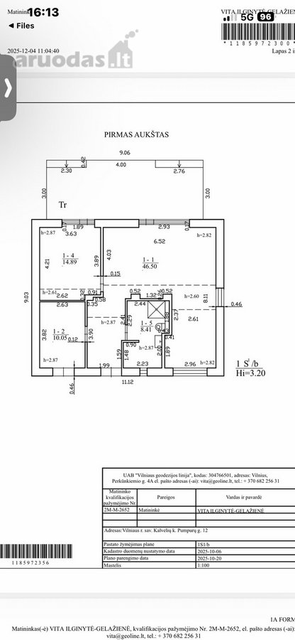 Parduodamas namas 80m2 plius 60m2 Palepes erdve. - nuotraukos Nr. 36