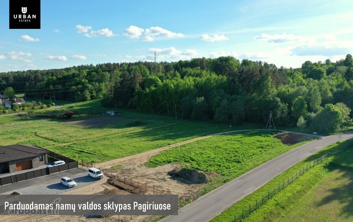 Parduodamas Žemės Sklypas Pagiriuose, Žaliame