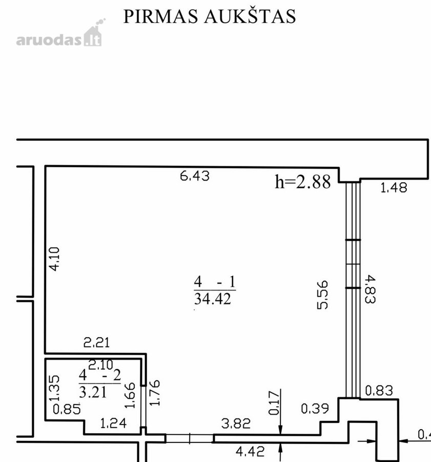 Nuomojamos patalpos naujame projekte , Rigo''. - nuotraukos Nr. 5
