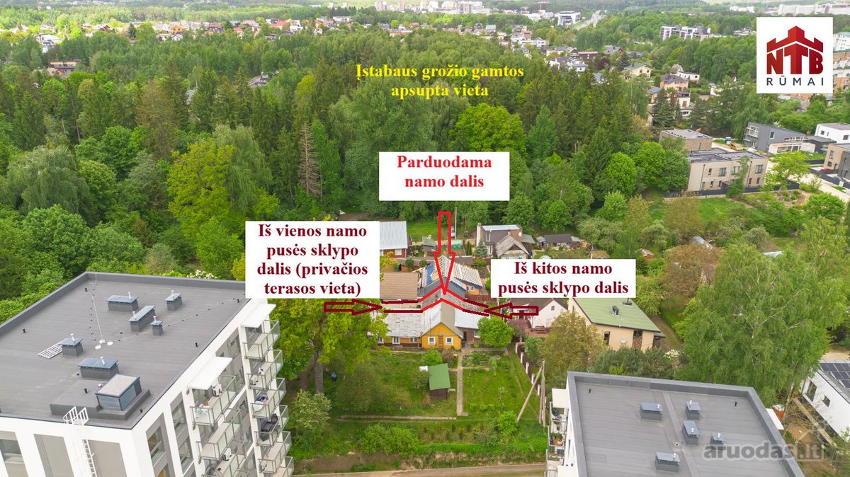 Visoriuose Parduodamas 31.12 Kv.m., Butas - nuotraukos Nr. 2