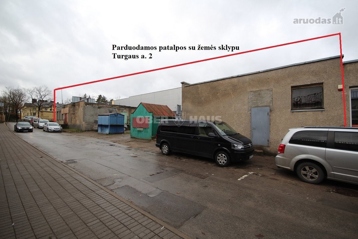 Parduodamas sandėliavimo patalpos Turgaus a.