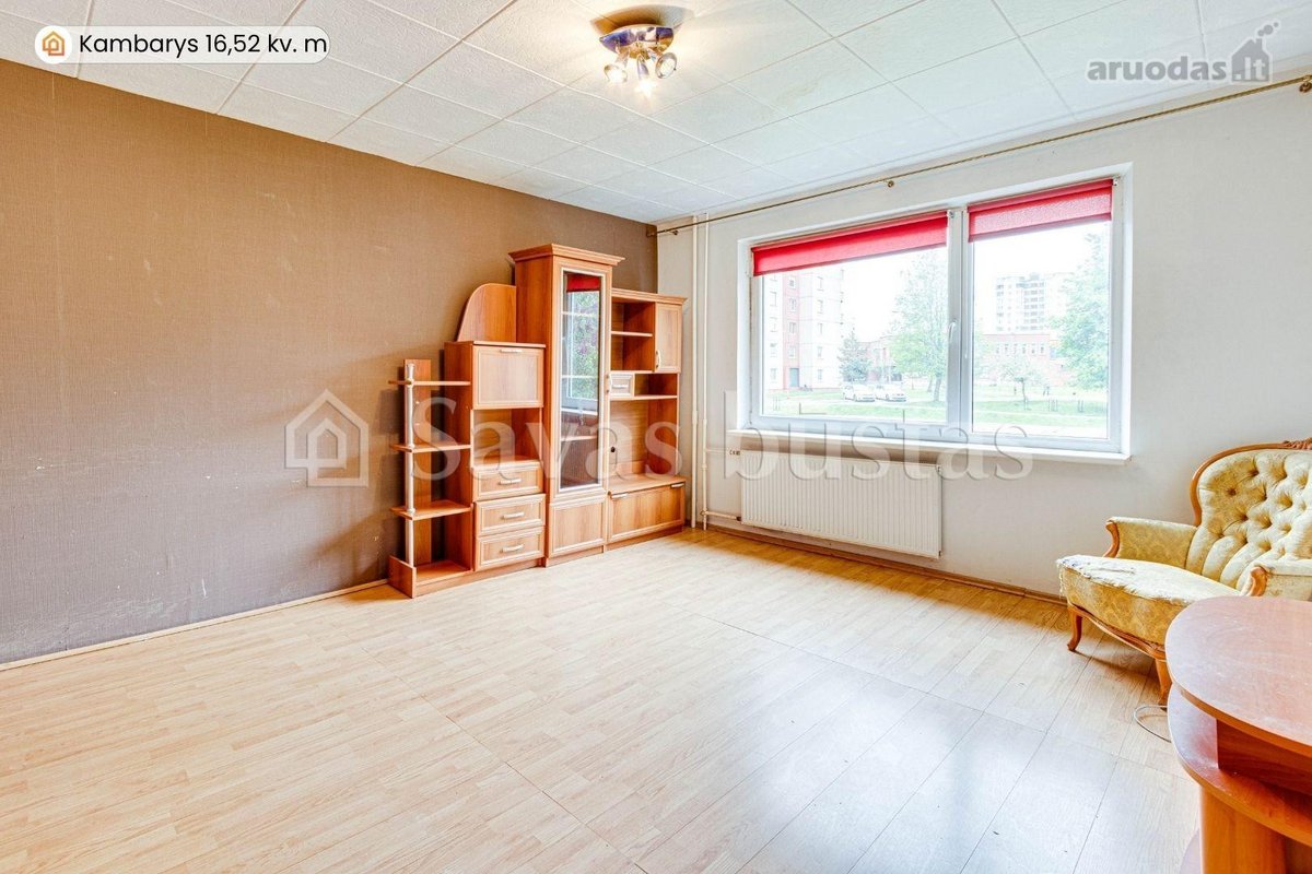Parduodamas 2 kambarių butas Šiauliuose,