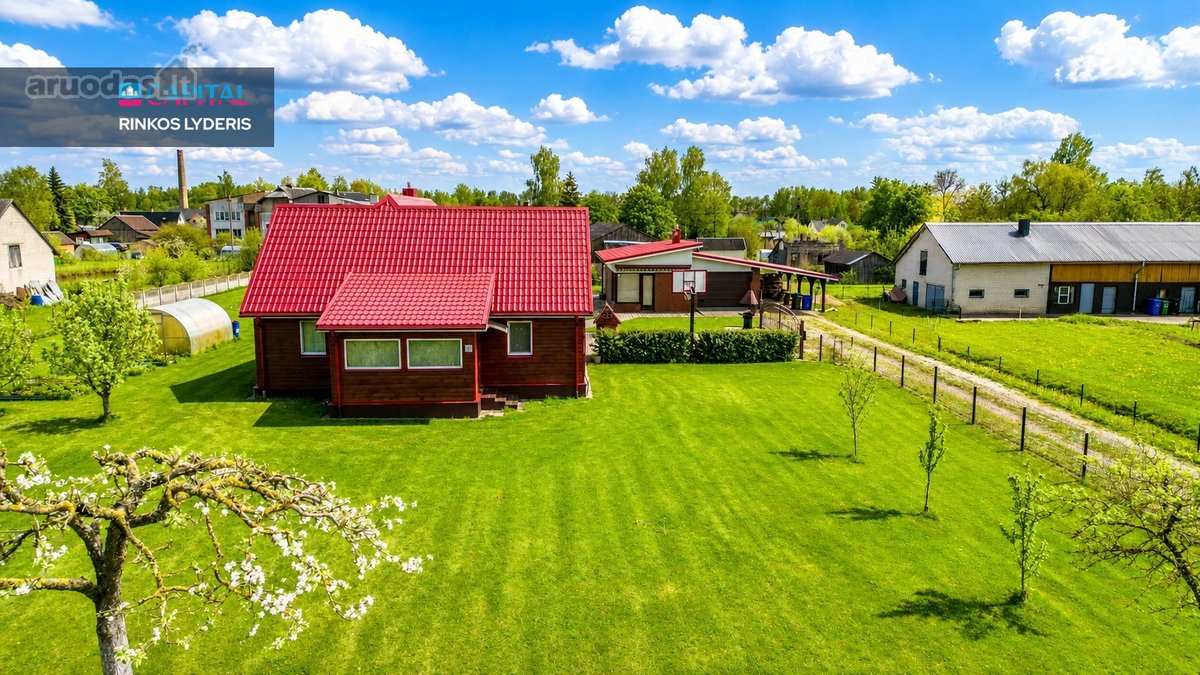 Prižiūrėtas Namas Su Tvenkiniu Ir Pirtimi – - nuotraukos Nr. 9