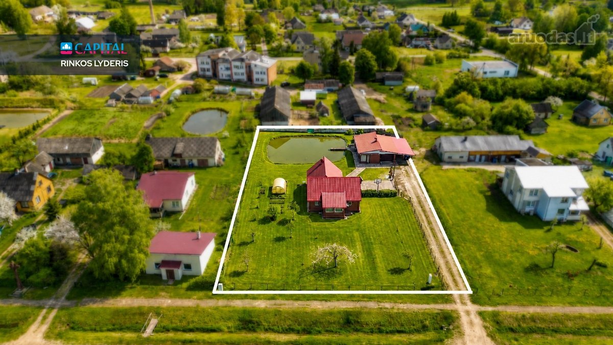 Prižiūrėtas Namas Su Tvenkiniu Ir Pirtimi – - nuotraukos Nr. 8