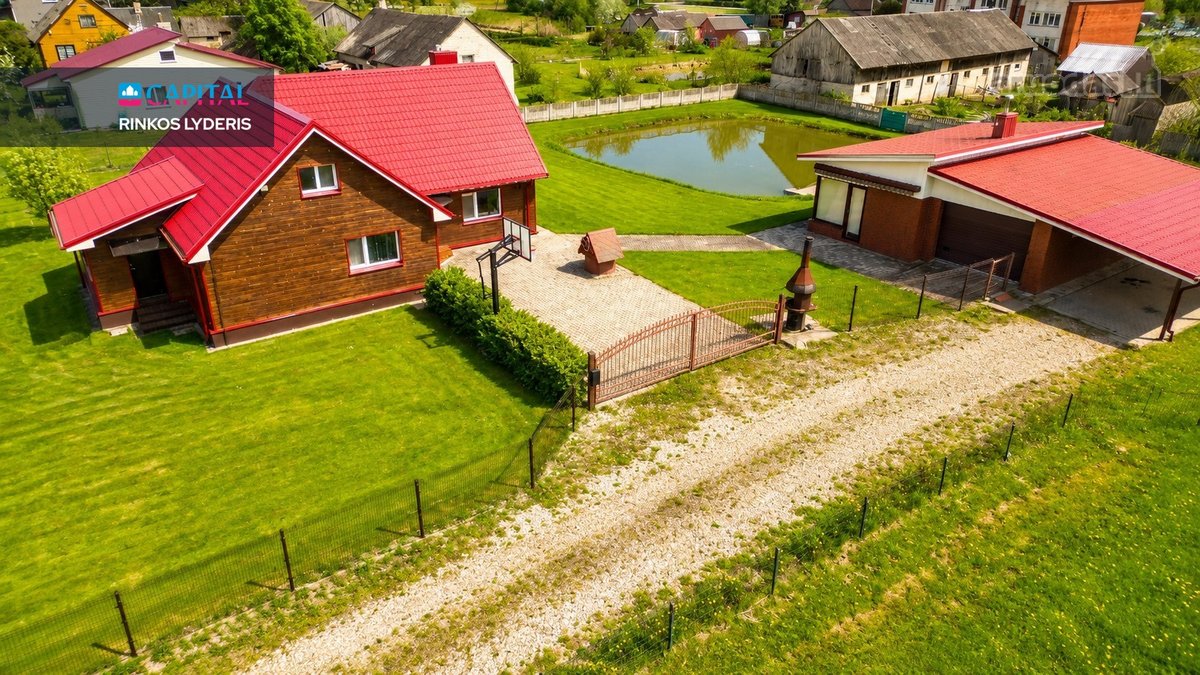 Prižiūrėtas Namas Su Tvenkiniu Ir Pirtimi – - nuotraukos Nr. 5