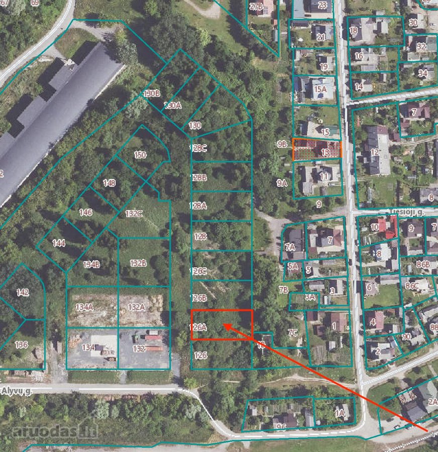 Parduodami namų valdos sklypai Alyvų g., - nuotraukos Nr. 4