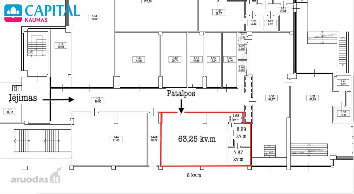 A klasės ,Verslo Centras 32‘ Kauno centre, - nuotraukos Nr. 6