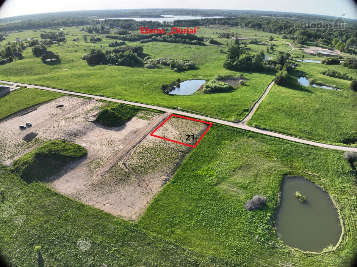 Parduodamas 9,54 aro namų valdos sklypas - nuotraukos Nr. 2