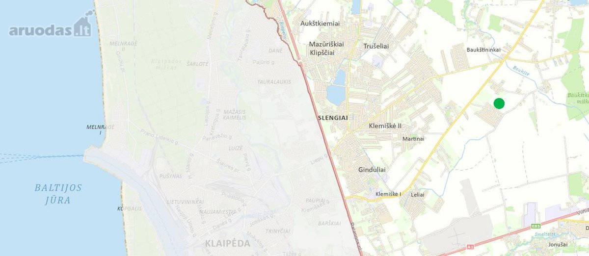 Parduodamas 22 namų valdų sklypų kvartalas +