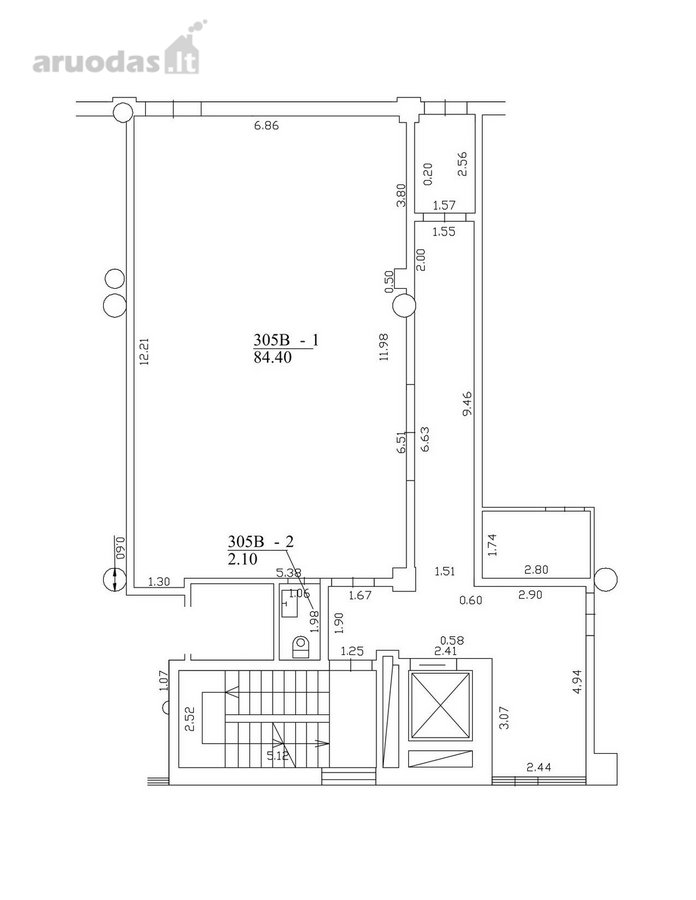 Plotas 86 m2 - nuotraukos Nr. 8
