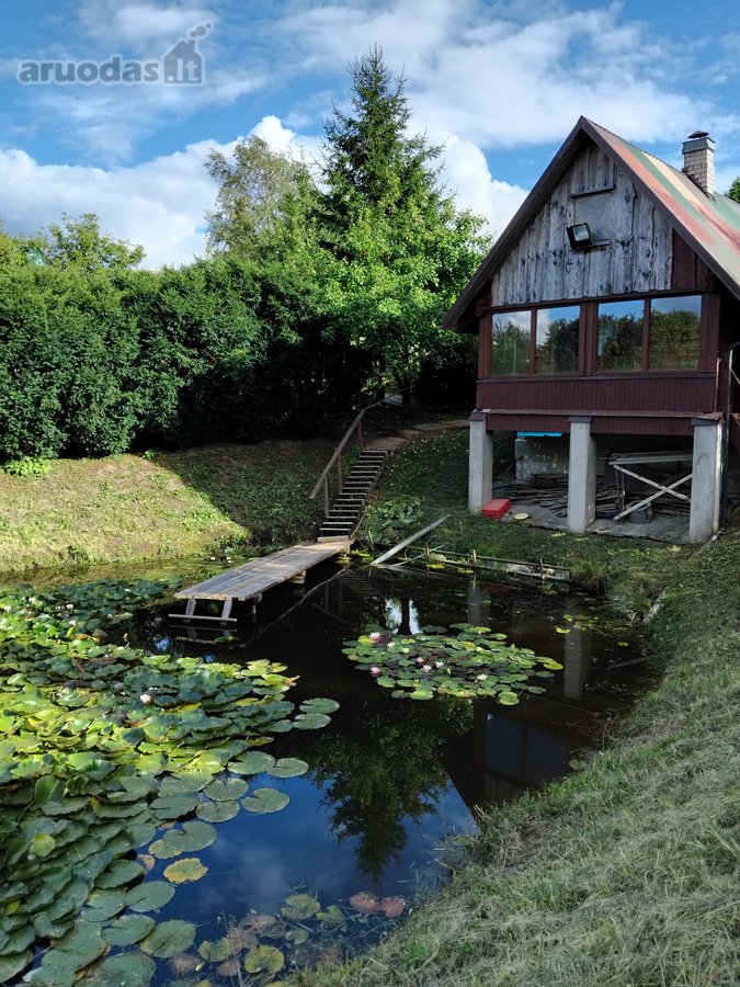 Parduodamas dviejų aukštų medinis / rąstinis - nuotraukos Nr. 8