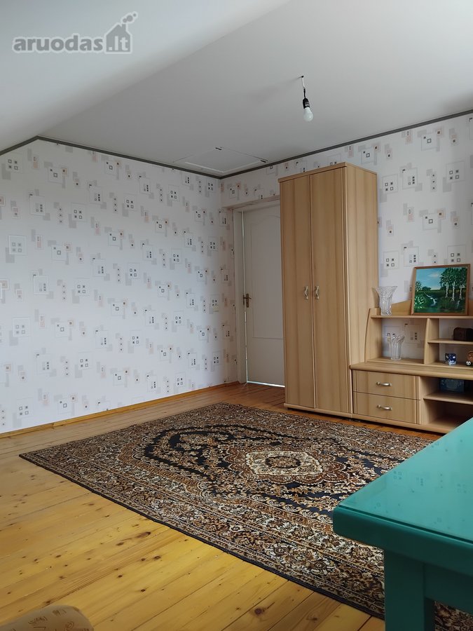 Parduodamas dviejų aukštų medinis / rąstinis - nuotraukos Nr. 17