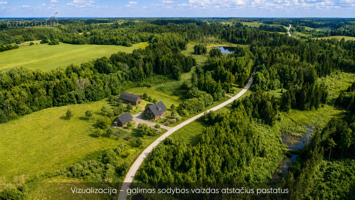 Sodyba Žemaitijos nacionaliniame parke.
