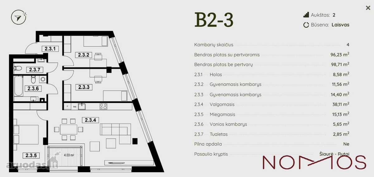 Trimitų 11 - tai projektas, kuriame į naują - nuotraukos Nr. 2