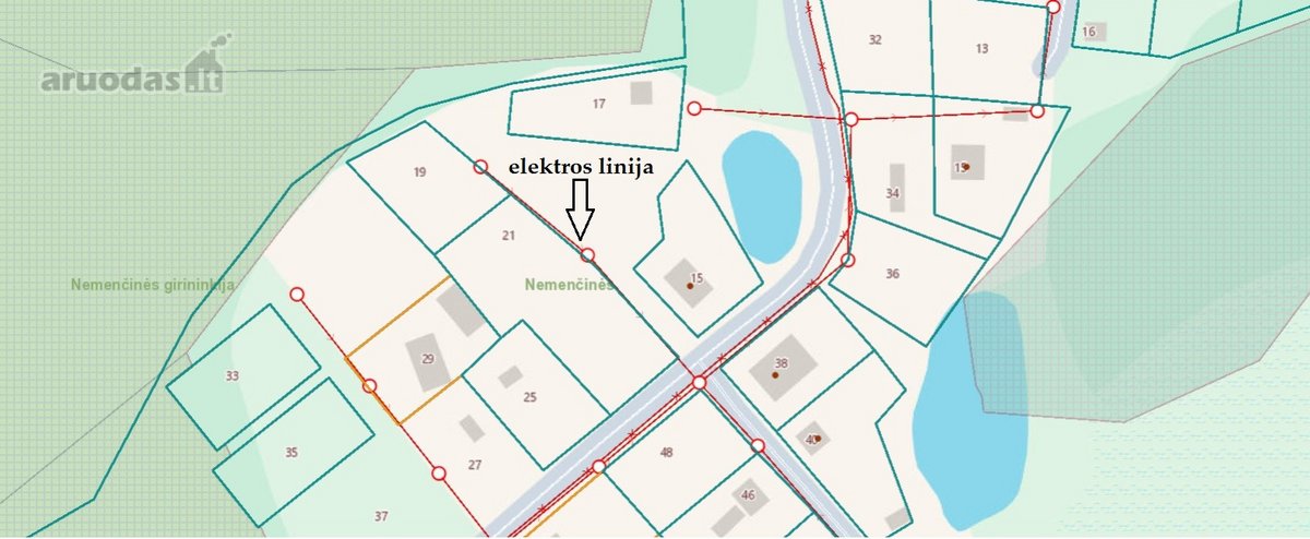 Parduodami du besiribojantys sklypai sodų - nuotraukos Nr. 4
