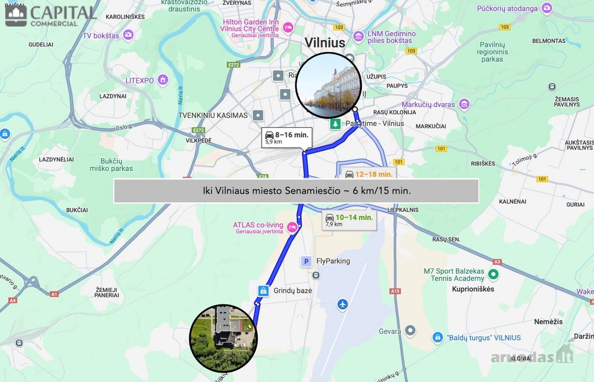 Nuomojamos 493 kv. m komercinės patalpos - nuotraukos Nr. 15