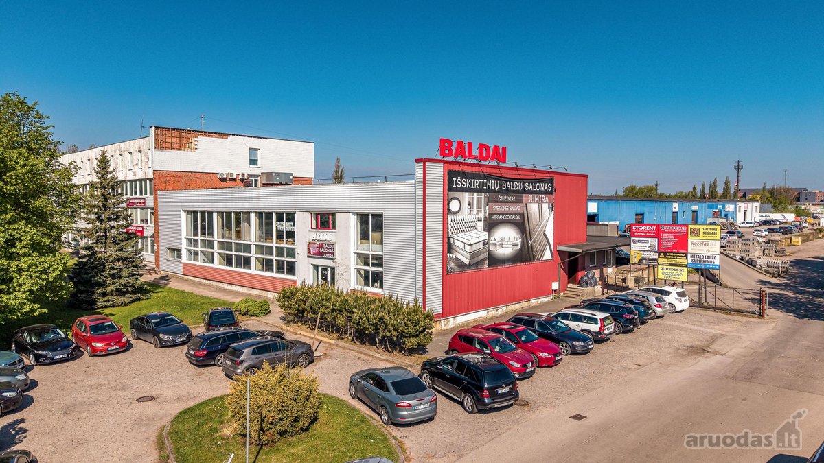 1200 m2 komercinis pastatas, 2 arai žemės. - nuotraukos Nr. 2