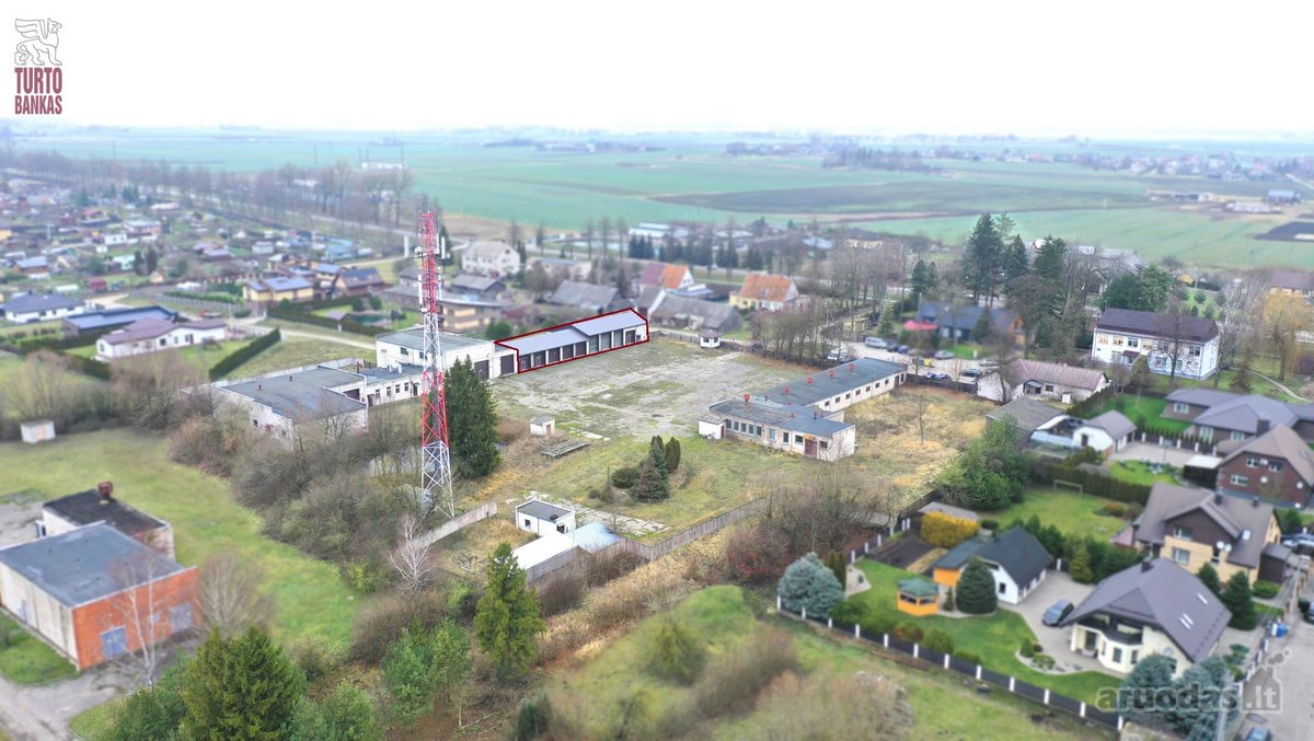 Nuomojamos garažų paskirties patalpos,