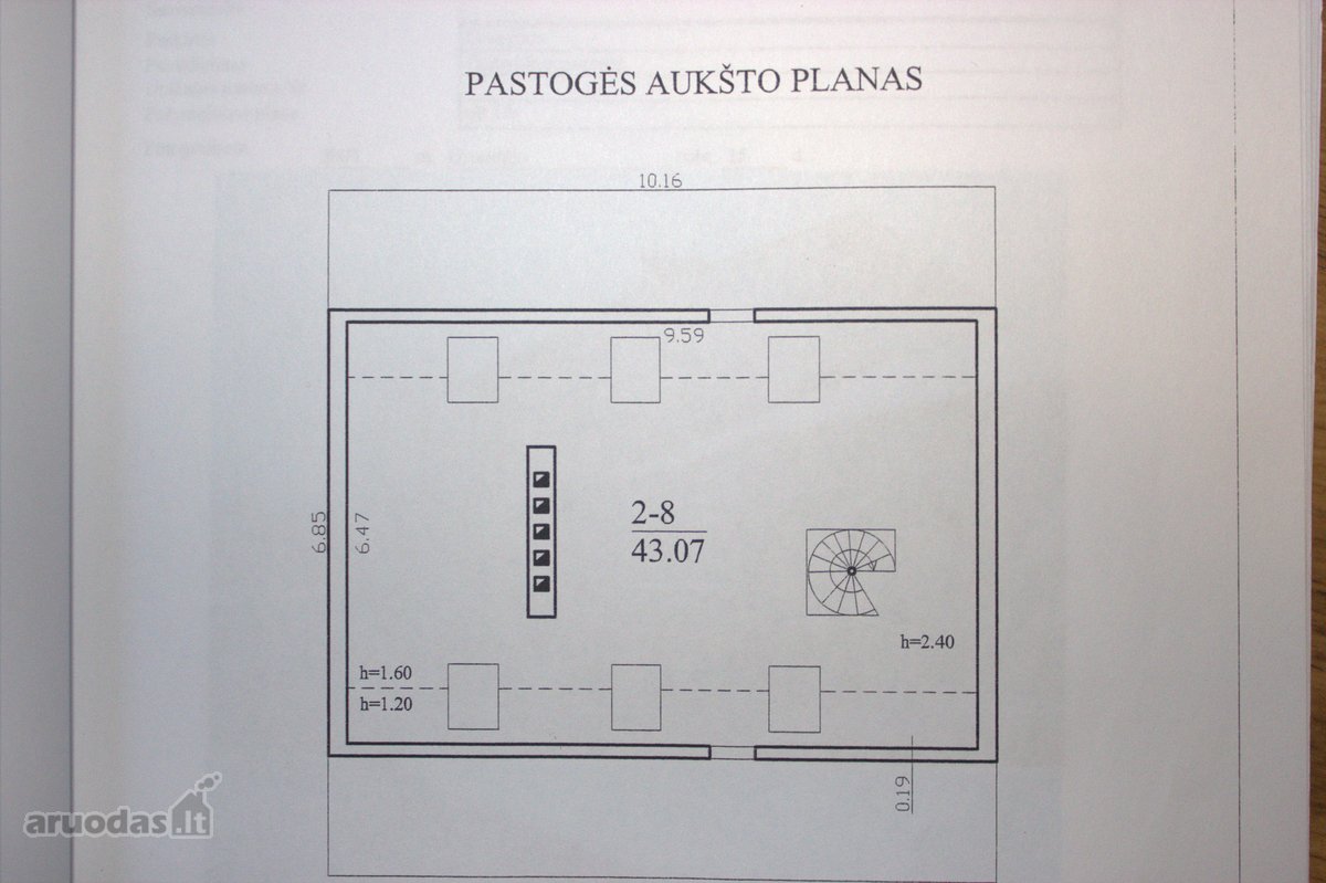 Parduodamas Administracinės–gamybinės - nuotraukos Nr. 11