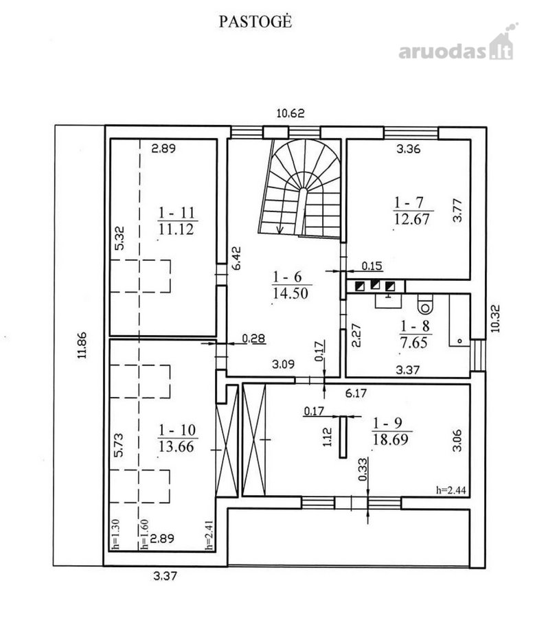 Parduodamas renovuotas gyvenamasis namas - nuotraukos Nr. 38