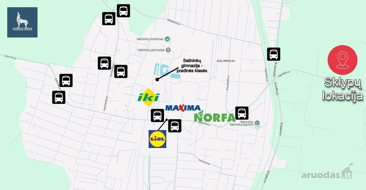 Parduodami Šeši namų valdos sklypai - - nuotraukos Nr. 13