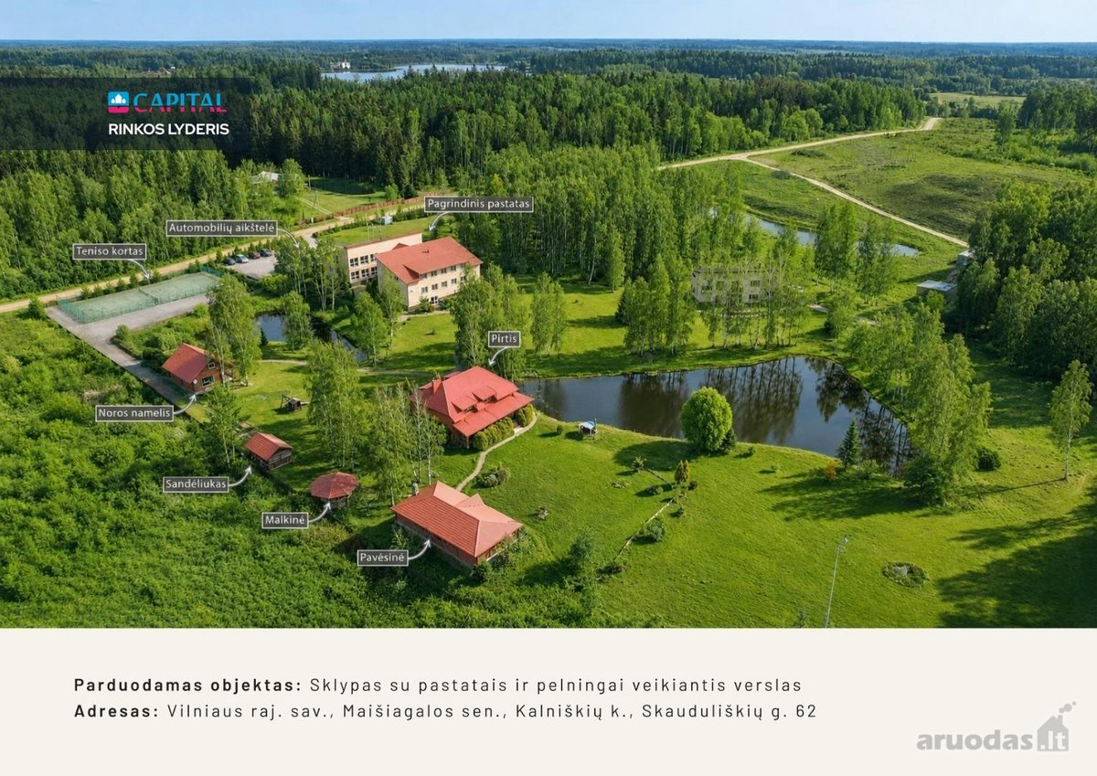 Vos 23 km nuo Vilniaus miesto centro,