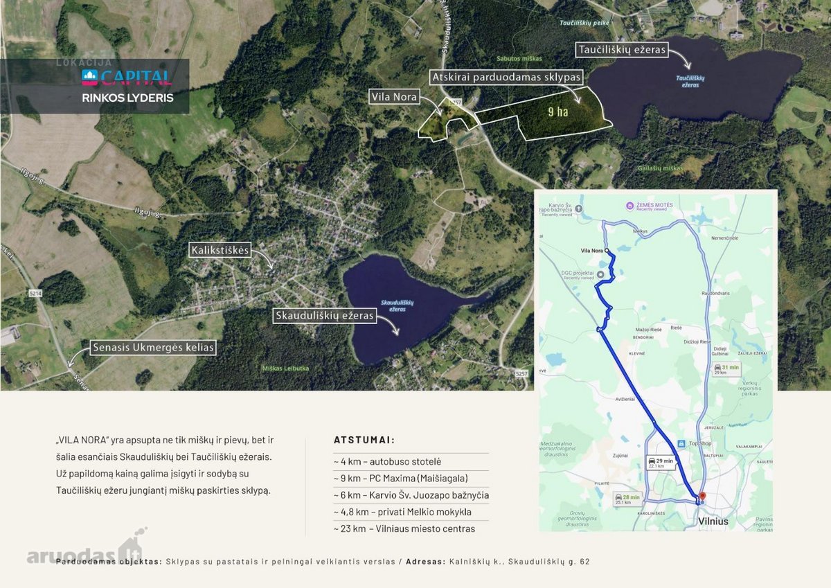 Vos 23 km nuo Vilniaus miesto centro, - nuotraukos Nr. 20