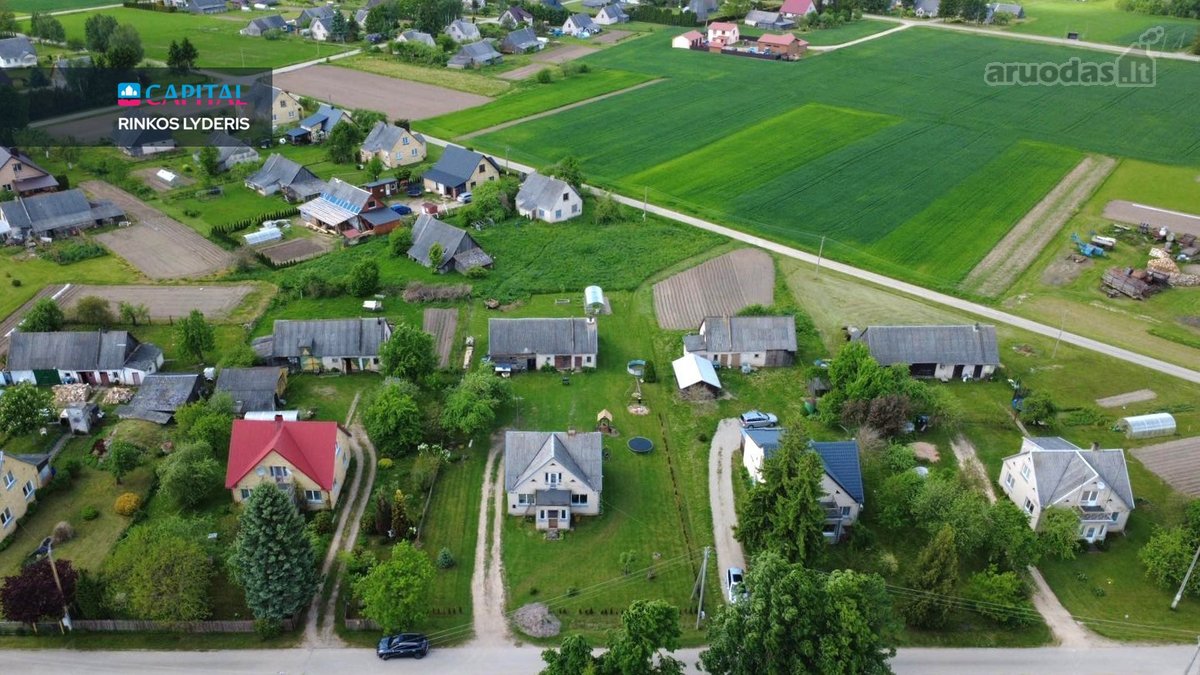 Parduodamas Mūrinis Namas, Su 20 Arų Sklypu