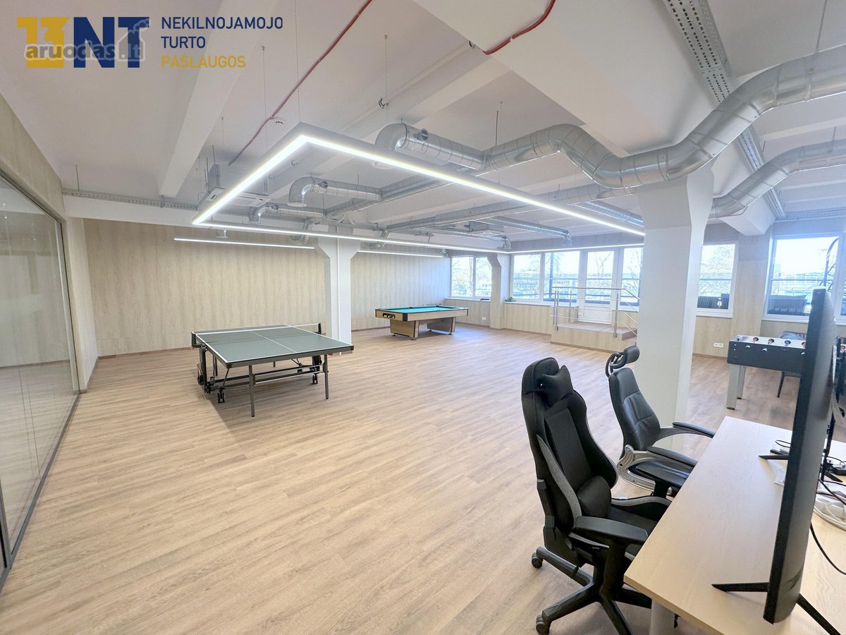 Nuomojamos naujai įrengtos 400 m² ploto