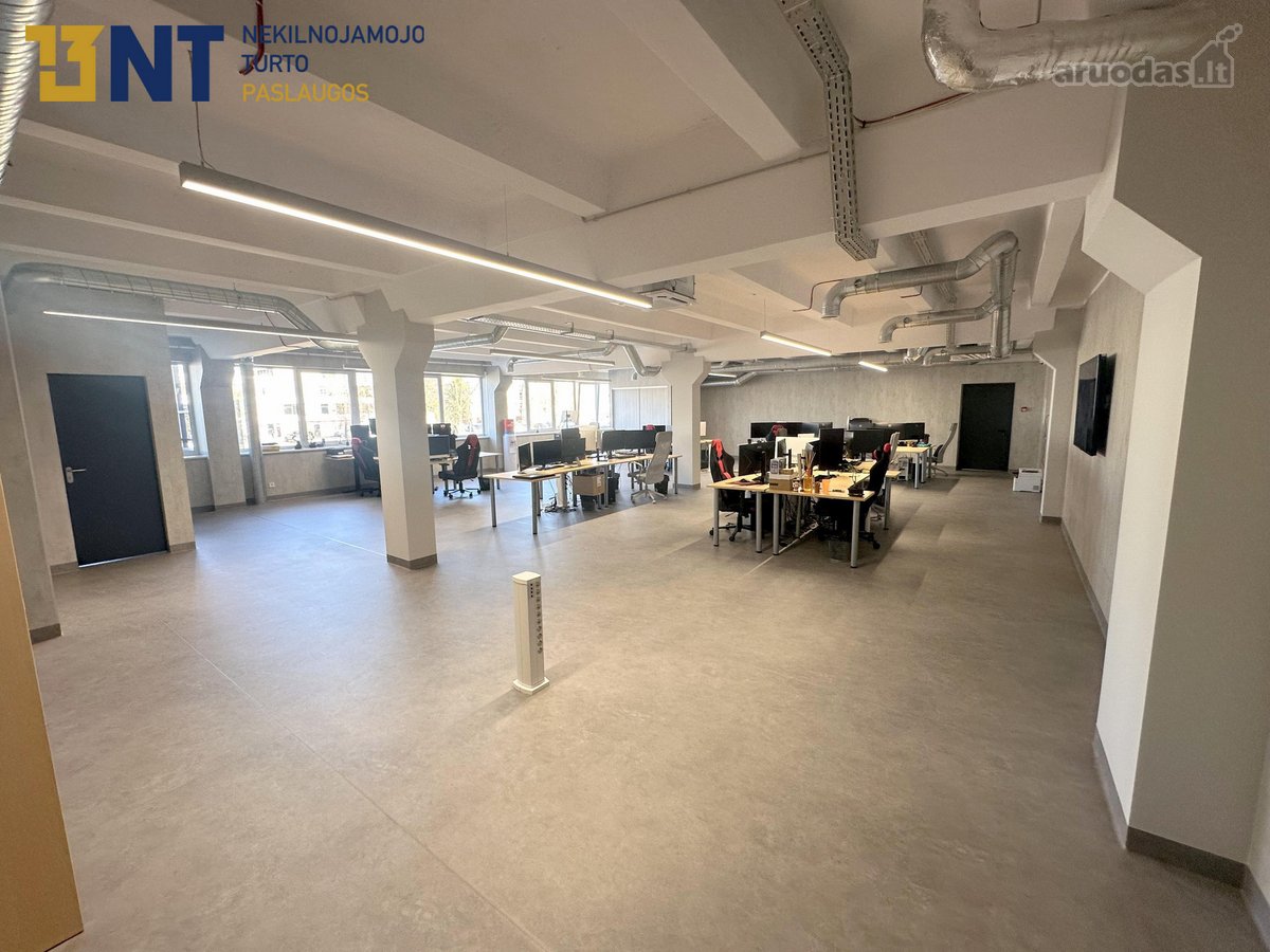 Nuomojamos naujai įrengtos 400 m² ploto - nuotraukos Nr. 7