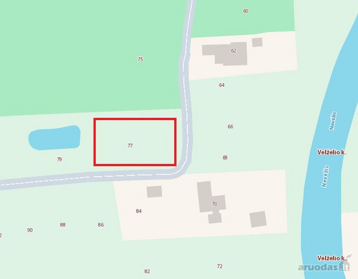 Parduodamas sklypas Vyčių k. puiki vieta