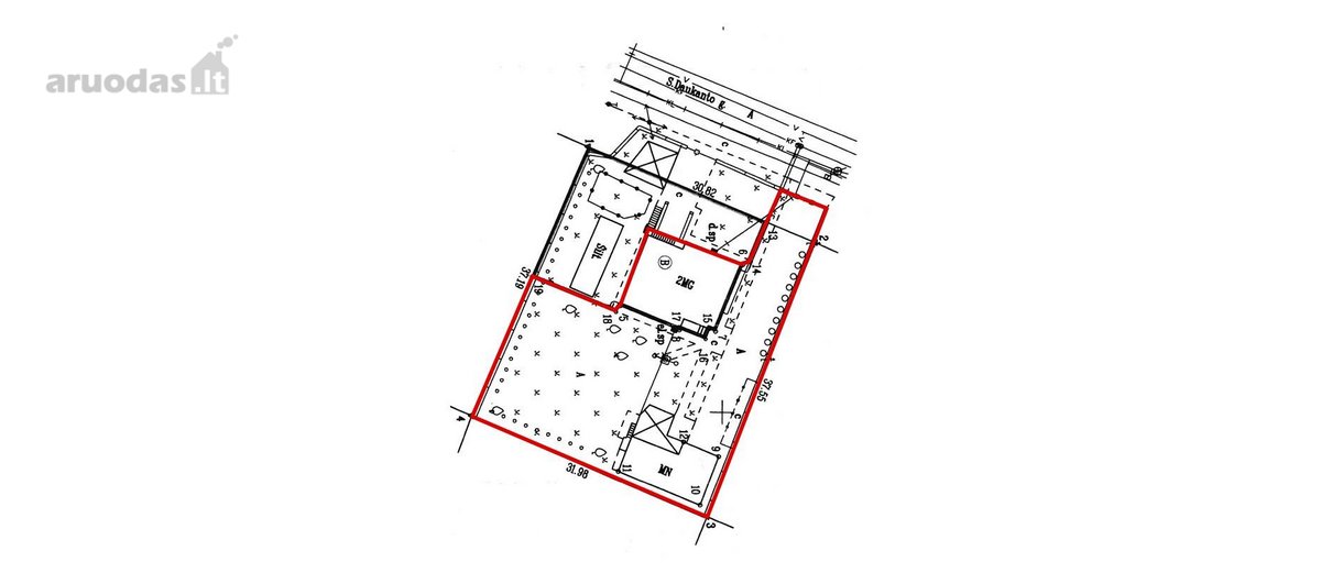 S.daukanto gatvėje Kretingoje parduodama pusė - nuotraukos Nr. 21
