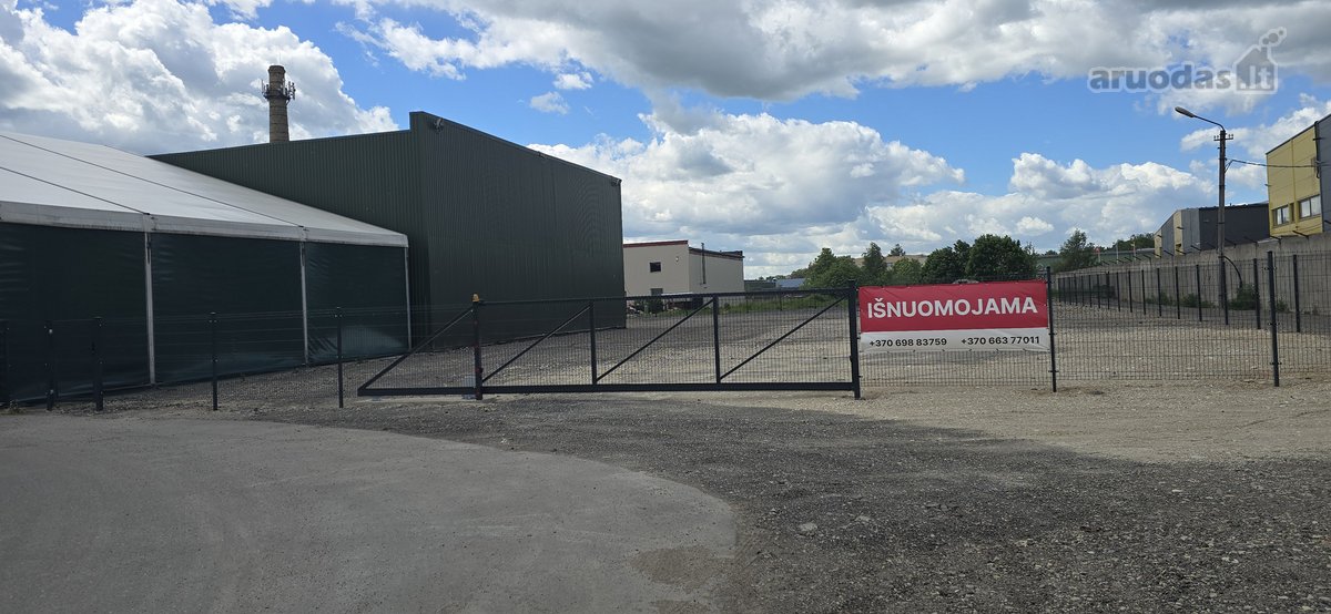 Nuomojama Aikštelė – 3900 Kv. M