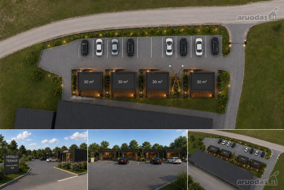 Galimi plotai: nuo 15 m² iki 50 m² - nuotraukos Nr. 2