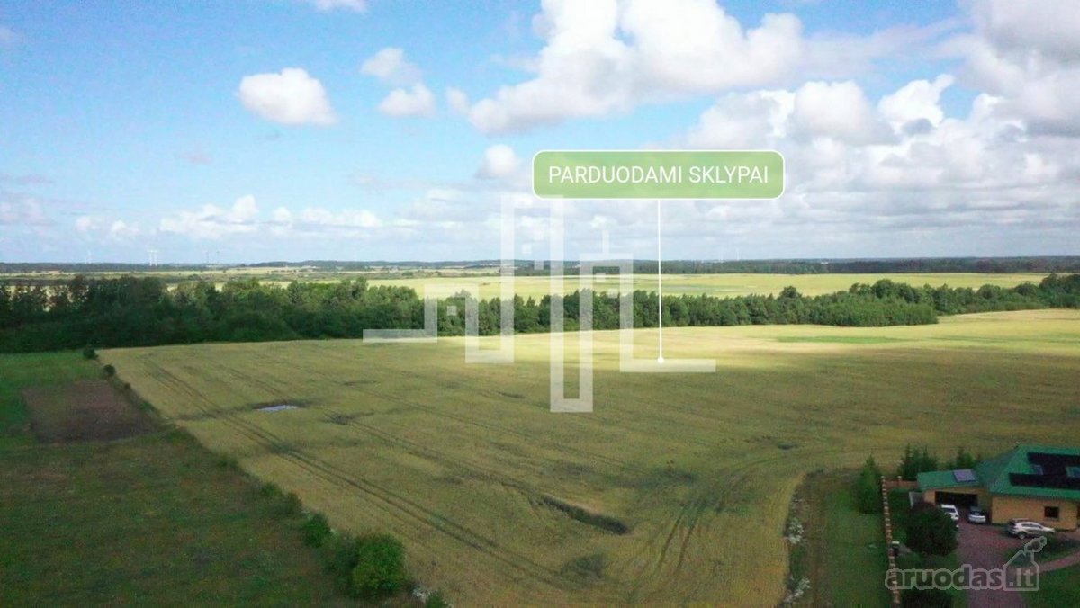 Parduodami sklypai ramioje ir perspektyvioje