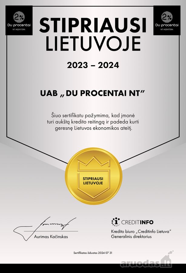 Nt agentūra "Du Procentai" 2% siūlo! - nuotraukos Nr. 6