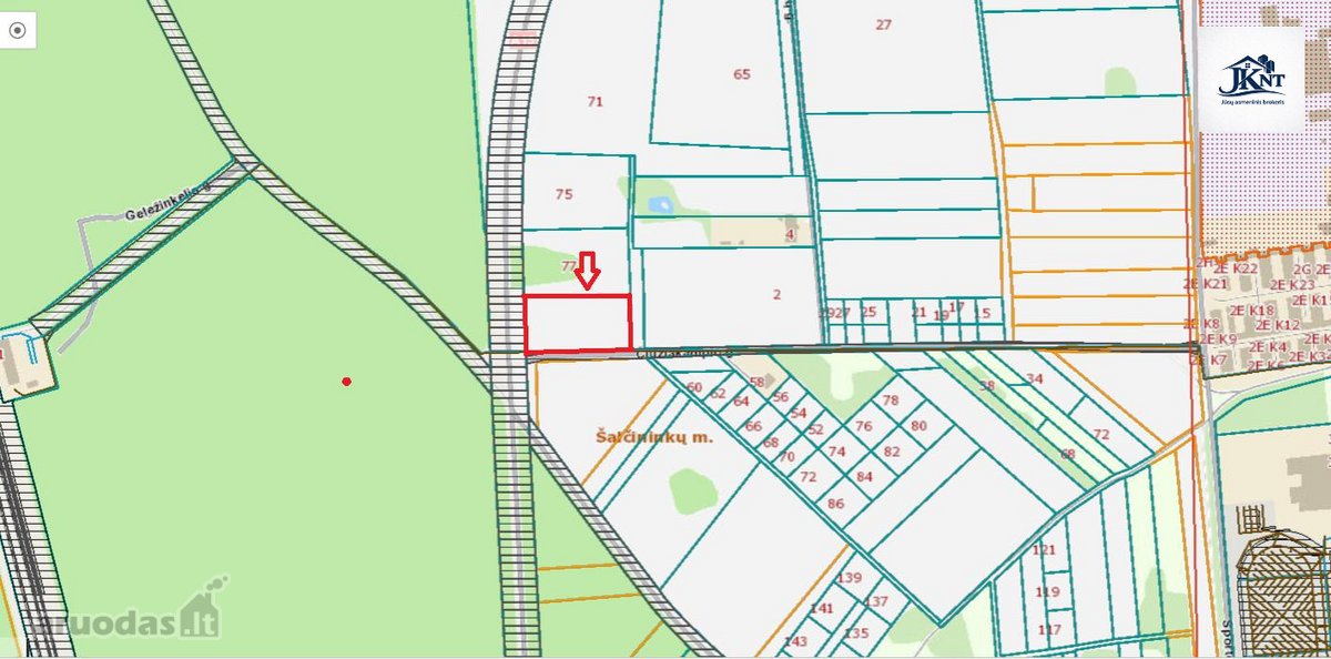 Parduodamas perspektyvus 75 arų sklypas - nuotraukos Nr. 16