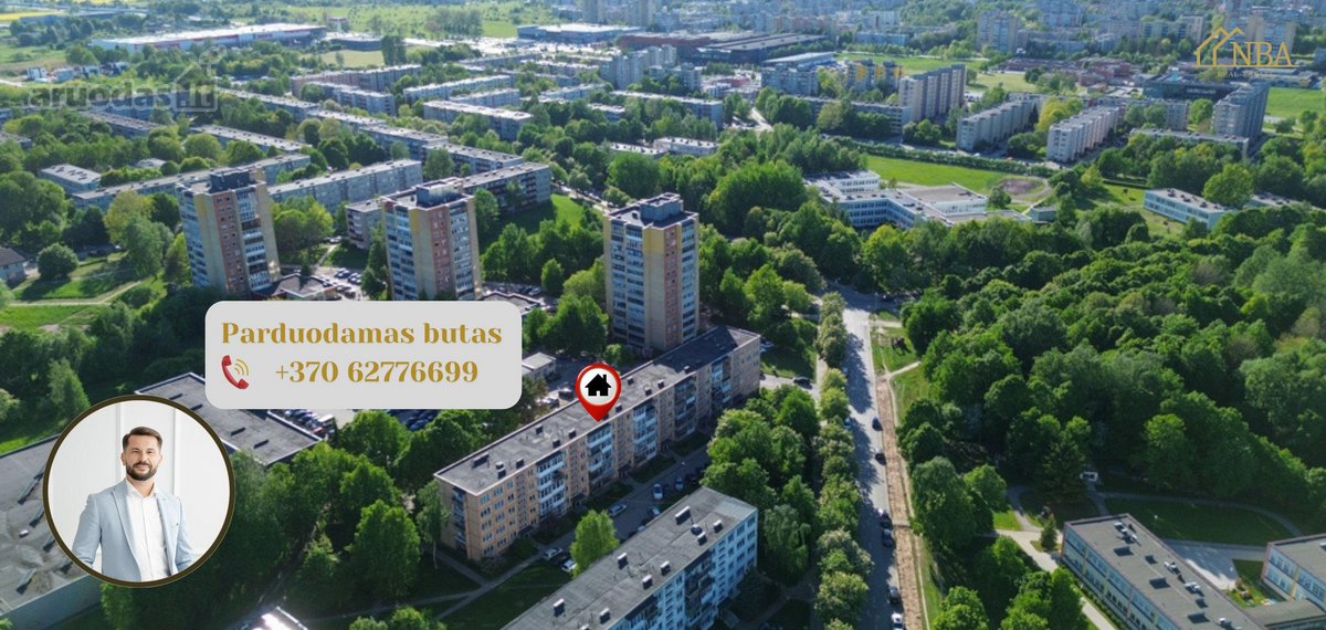 Parduodamas Tvarkingas 2 Kambarių Butas