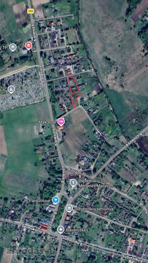 Parduodami Du sklypai adresu Vilniaus g. 24, - nuotraukos Nr. 24
