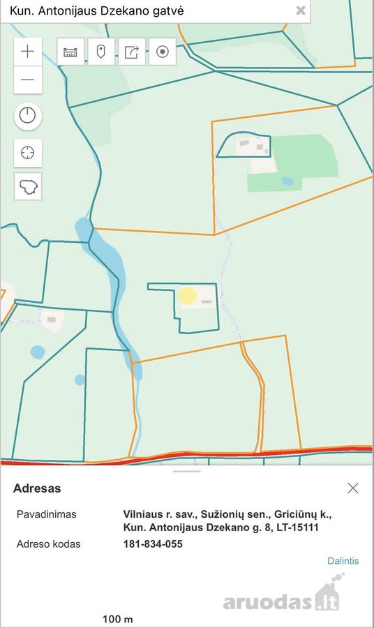 Parduodamas 0,5 ha namų valdos sklypas - nuotraukos Nr. 2