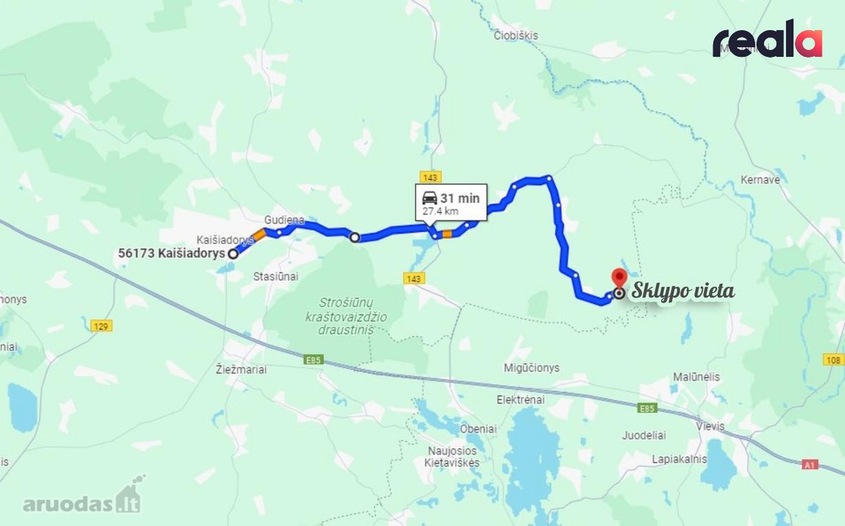 Parduodamas Erdvus 27 Arų Sklypas Šalia Miško - nuotraukos Nr. 16