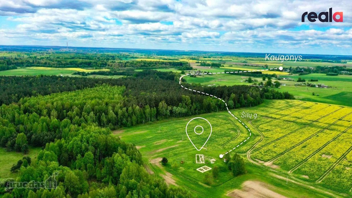 Parduodamas Erdvus 27 Arų Sklypas Šalia Miško - nuotraukos Nr. 9