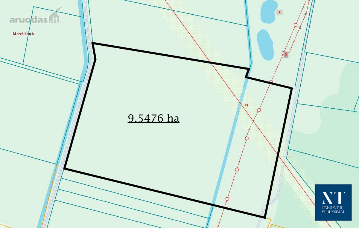 Parduodamas 9.54 ha žemės ūkio paskirties - nuotraukos Nr. 10
