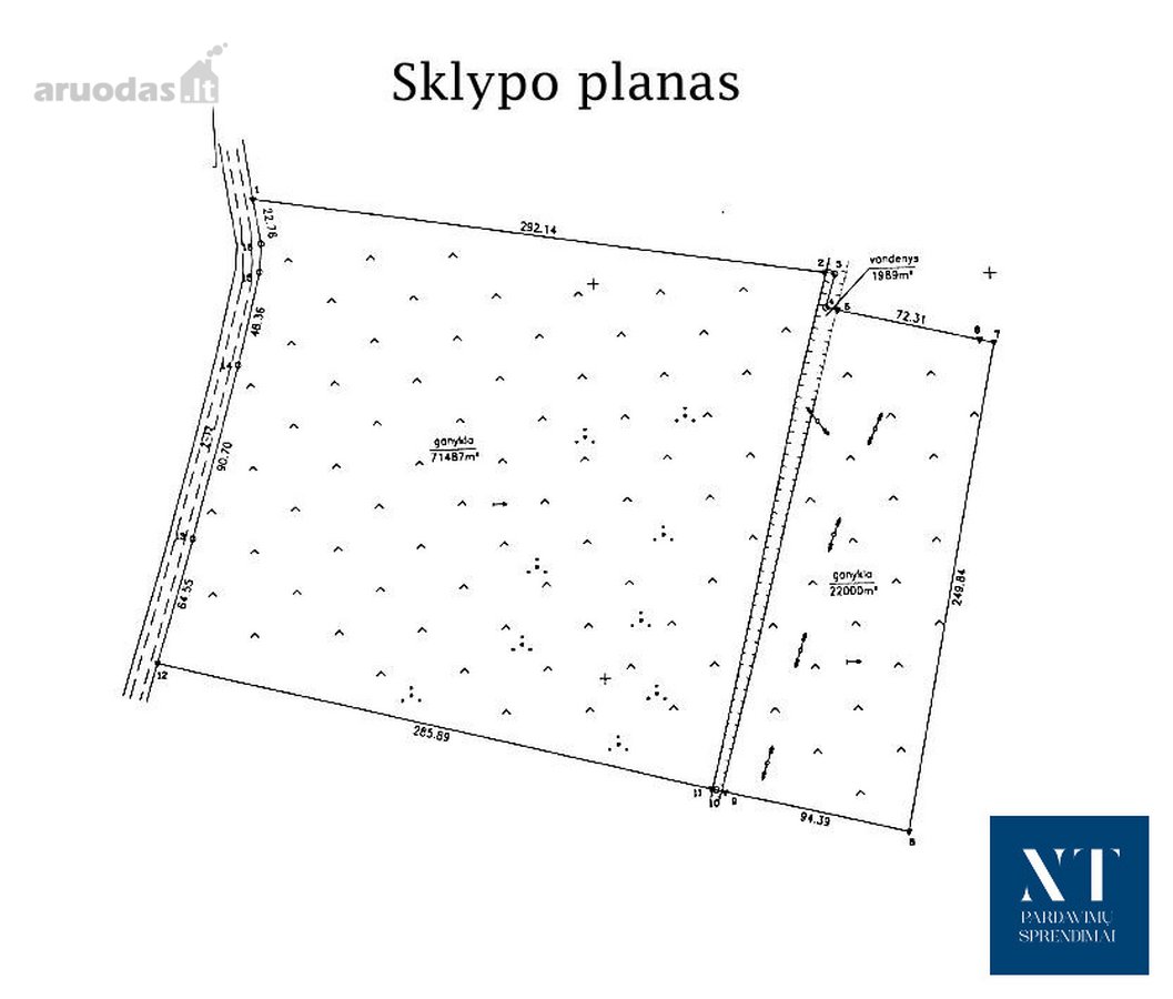 Parduodamas 9.54 ha žemės ūkio paskirties - nuotraukos Nr. 11