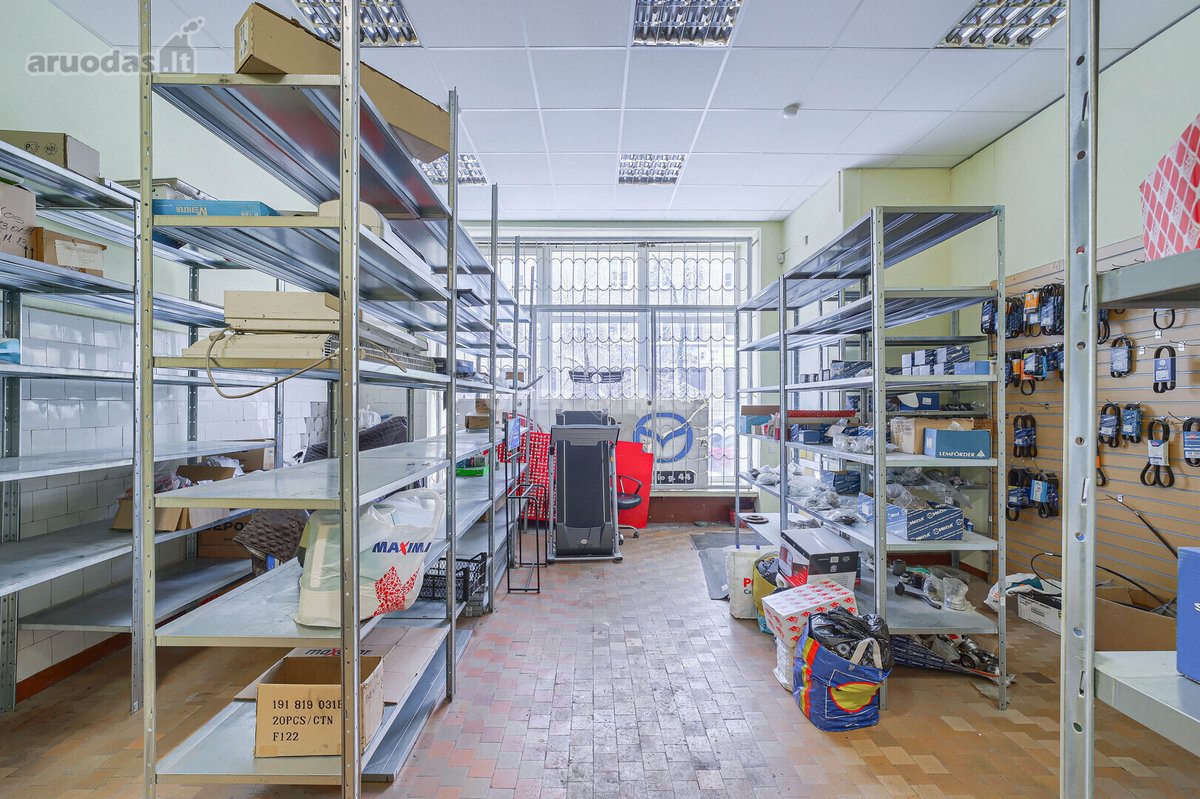 Parduodamos komercinės 175m² ploto patalpos - nuotraukos Nr. 6