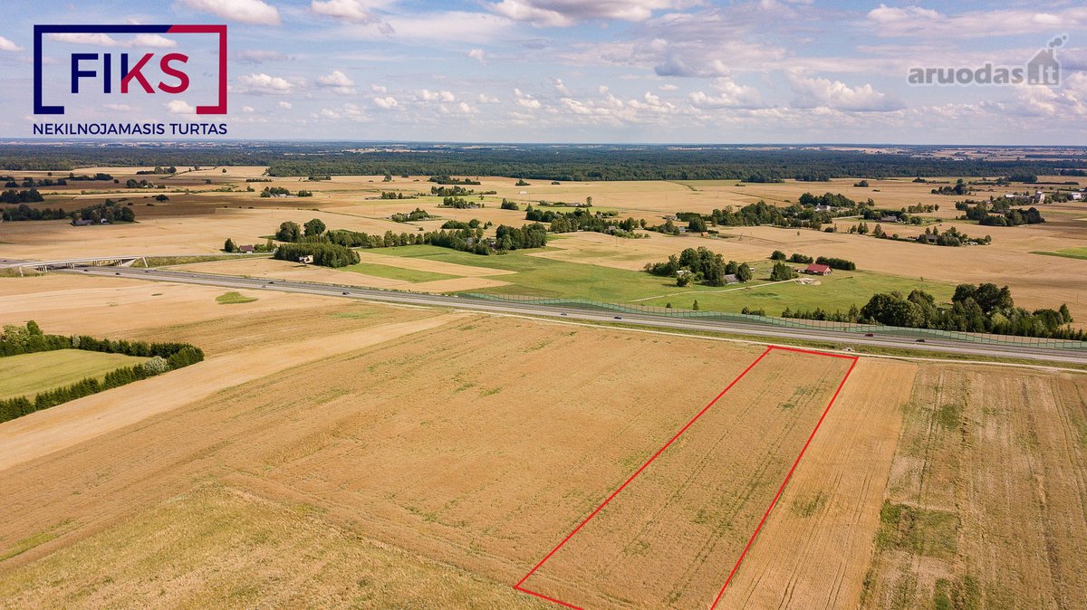 Parduodamas 0,98 Ha Žemės Ūkio Sklypas Šalia - nuotraukos Nr. 4